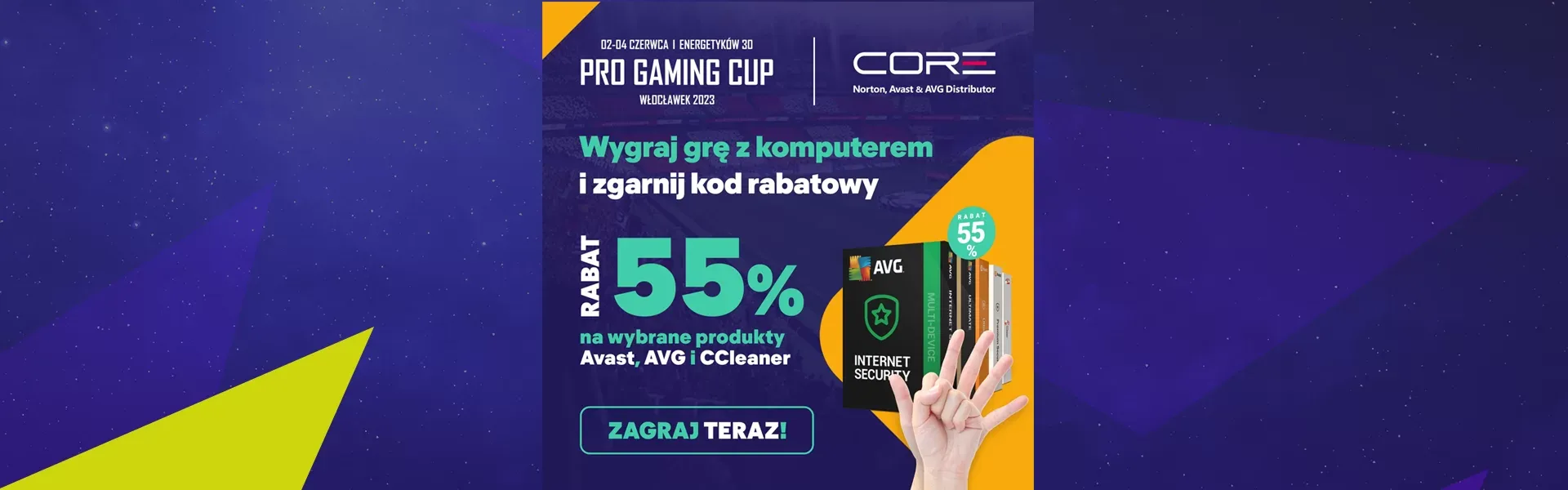 Wygraj Rabat 55% na Antywirusy, Grając na Pro Gaming Cup 2023!