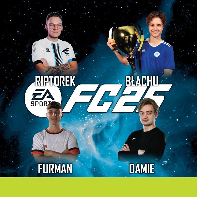 Czterech gigantów polskiej sceny EA FC zagra na Pro Gaming Cup Włocławek 2025!